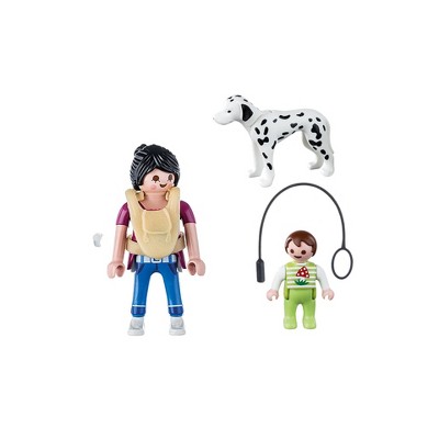 Playmobil Mother with Baby and Dog