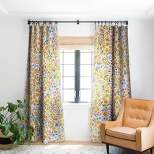 Marta Barragan Camarasa Flowery Meadow Colors Single Panel Room Darkening Window Curtain - Deny Designs