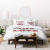Heather Dutton Peace Joy Love Woodcut Duvet Cover + Pillow Sham(s) - Deny Designs - 4 of 4