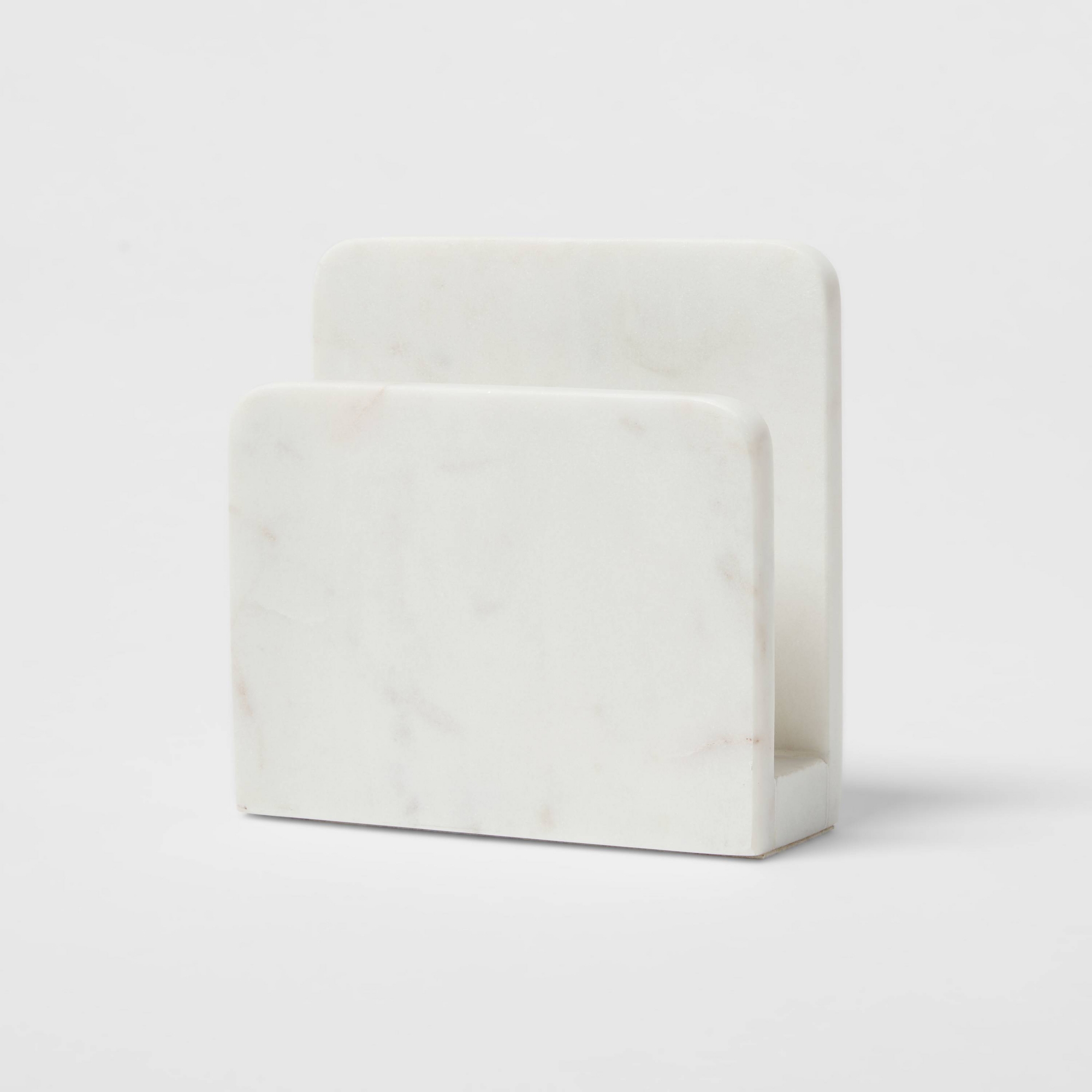 Marble Napkin Holder Off-White - Threshold™