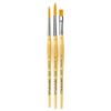 da Vinci JUNIOR Synthetics Student Brushes, Synthetic, Acrylic & Tempera, Assorted, 3 Brush Set - 2 of 3