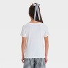 Girls' Verona Graphic Baby T-Shirt - Ivory - 2 of 3