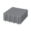 Cesicia 12 x 12" Plastic Interlocking Deck Tiles for Bathroom, Anti-slip, Strong Weight Capacity Upto 6613 LBS, 12Pcs - 2 of 4