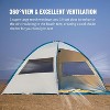 Boersma Beach Tent – UPF 50+ sun protection, fits 3 people. Portable, easy setup cabana for beach, park, or outdoor shade anywhere. - 4 of 4