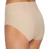 TC Fine Intimates Matte Microfiber Modern Full Brief Panty (Rose Bisque, Large) - 4 of 4