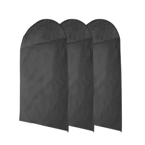 Unique Bargains Dustproof Bottom Opening Garment Bag 3 Pcs - 1 of 4