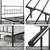 Yaheetech Metal Canopy Platform Bed Frame with Headboard and Footboard and Slatted Structure - 4 of 4