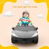 Ride on Car for Kids, 12V Battery Powered Sports Car with 2 Speeds, Parent Control, Sound System, LED Headlights and Hydraulic Doors for 3-8 - 4 of 4