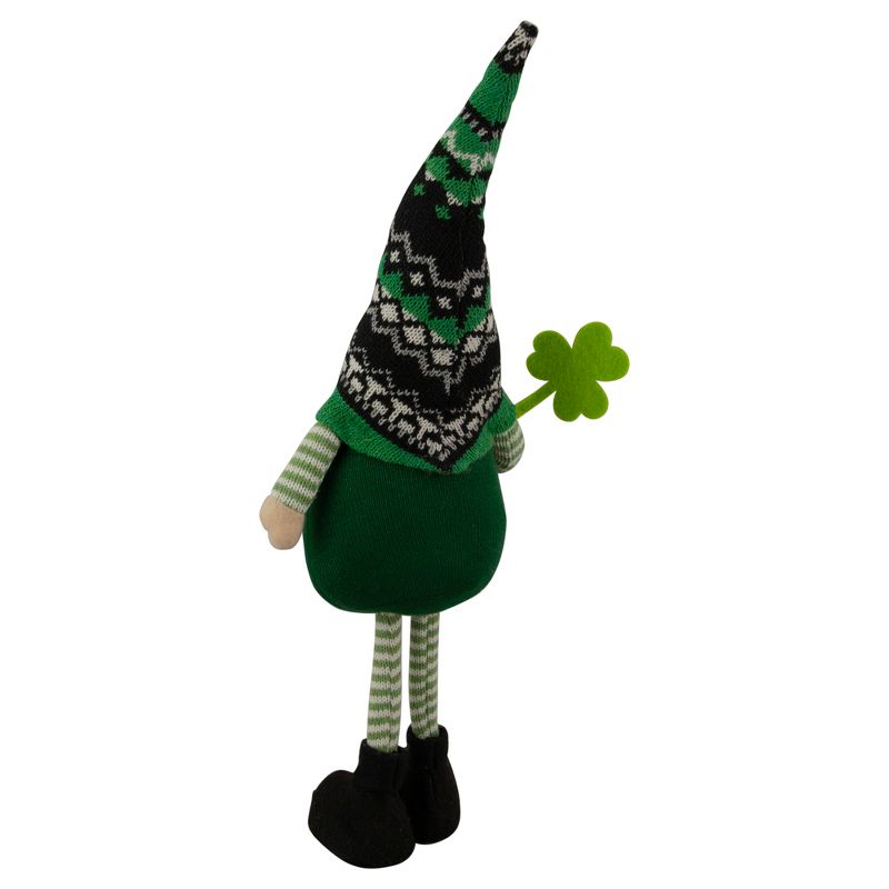 Northlight 20" Green Leprechaun Boy Gnome Standing St Patrick's Day Figure, 5 of 6