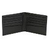 Officially Licensed "US Marine Corps" Medallion Genuine Leather Classic Handmade Wallet - Bifold Black - 3 of 4