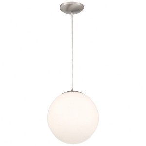 Access Lighting PEARL 1 - Light Pendant in  Brushed Steel - 1 of 4