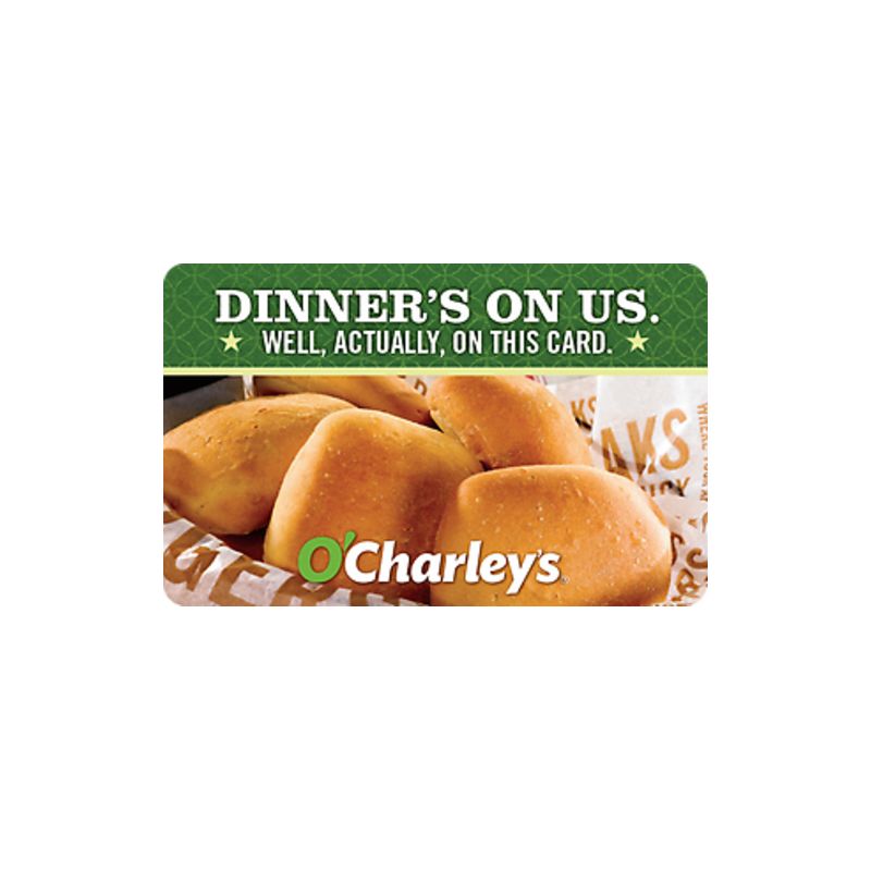 O'Charley's Restaurant and Bar Git Card (Email Delivery), 1 of 2