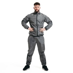 RDX C1 Weight Loss Sauna Suit - Neoprene Full Body Sweat Suit - Slimming, Training, Fitness, and Workout Gear - 1 of 4