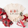 Simply Sage Market Women's Tis The Season Trees Short Sleeve Graphic Tee - 2 of 2