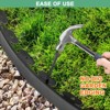 Unique Bargains Plastic Flower Beds Garden Lawn Edging with Spikes 1 Set - 4 of 4