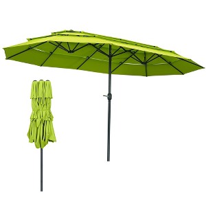 Ainfox 15ft. Outdoor Double-layer Sunshade Umbrella - 1 of 4
