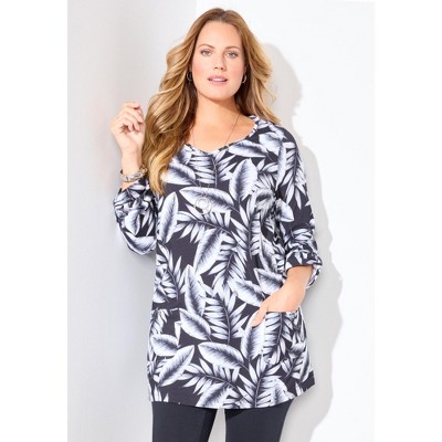Catherines Suprema Patch Pocket Tunic