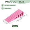 Unique Bargains TPR Anti-Slip Stackable Soft Window Door Stop 1.18 Inch 8 Pcs - 2 of 4