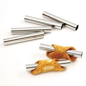 Norpro 6pc Mini Cannoli Pastry Stainless Steel Baking Forms Set - 1 of 3
