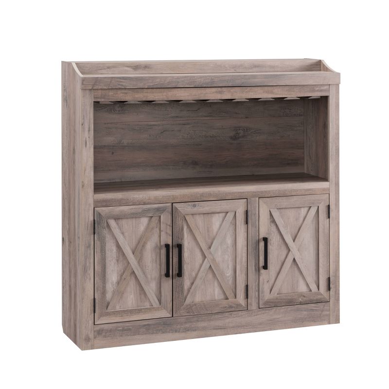 Bar Cabinet with Wooden Doors - Home Source, 1 of 12