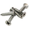 Bolt Dropper #12 X 1-1/2'' Stainless Flat Head Phillips Wood Screw, Silver 25-pcs - 4 of 4