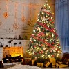 4.5ft/6ft/7.5ft/9ft Artificial Christmas Tree, Full Xmas Tree with  Foldable Base, Metal Hinges & Sturdy Metal Stand for Holiday Decor - 2 of 4