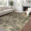 Area Rug, Washable Rug ¨C Ultra Soft Vintage Distressed Non-Slip Low Pile Stain-Resistant Throw Carpet for Living Room Bedroom Office - 2 of 4