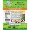 Larissa Veronica Coconut Macadamia Nut Tanzania Peaberry Coffee (Gourmet, Naturally Flavored, Whole Coffee Beans) (16 oz, ZIN: 559998) - 2 of 4