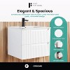 Citiscape Modern Bathroom Vanity with Textured Drawer Fronts - 4 of 4
