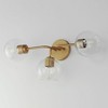 Maxim Lighting Knox 3 - Light Vanity in  Natural Aged Brass - 2 of 4