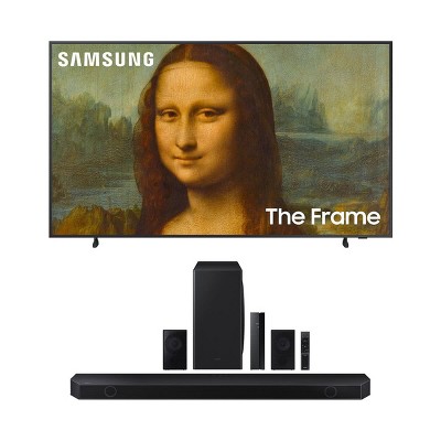 Samsung QN65LS03BA 65" The Frame QLED 4K Smart TV (2022) with HW-Q910B 9.1.2ch Soundbar with Dolby Atmos & DTS:X (2022)