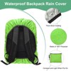 Unique Bargains Waterproof Backpack Rain Cover with A Carry Pouch for Hiking/Biking 1 Pc - 2 of 4