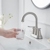 BWE 4 in. Centerset 2-Handle High-Arc Bathroom Faucet - 4 of 4