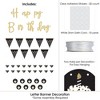 Big Dot of Happiness Adult Happy Birthday - Gold - Birthday Party Letter Banner Decor - 36 Cutouts & No-Mess Real Gold Glitter Happy Birthday Letters - 3 of 4