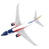 Boeing 737-700 Commercial Aircraft "Southwest Airlines" Texas Flag Livery Gemini 200 1/200 Diecast Model Airplane by GeminiJets - 4 of 4