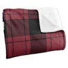 Cumberland University Campus Plaid Spirit Silky Touch Super Soft Throw Blanket 50x60 - 3 of 4