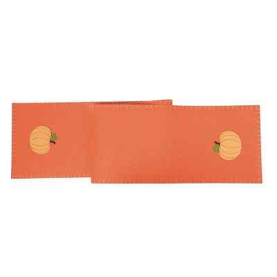 C&F Home Felt Harvest Pumpkin Table Runner