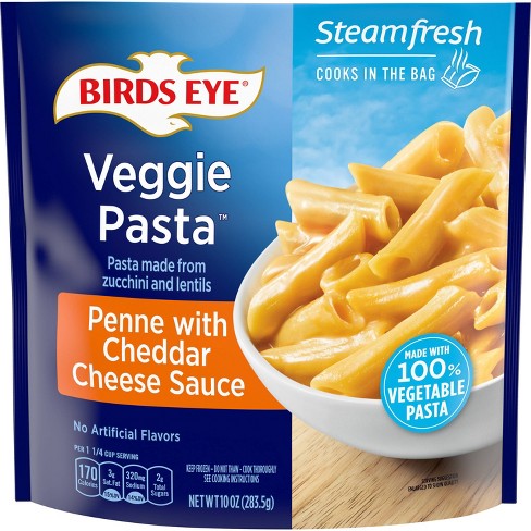 Birds Eye Veggie Pasta Frozen Zucchini Lentil Penne with Cheddar Sauce -  10oz