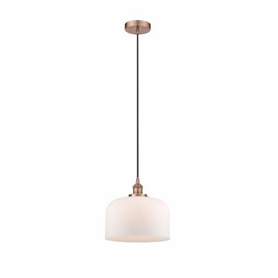Bell - 1 Light Mini Pendant In Industrial Style-11.75 Inches Tall and 12 Inches Wide