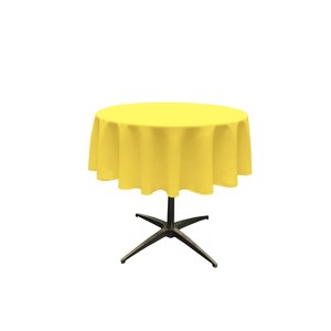 Slickblue Polyester Poplin Round Tablecloth 41 Different Colors 7 Sizes - 1 of 1