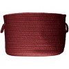 Colonial Mills WL52 18 by 18 by 12-Inch Bristol Storage Basket, Holly Berry - 2 of 4