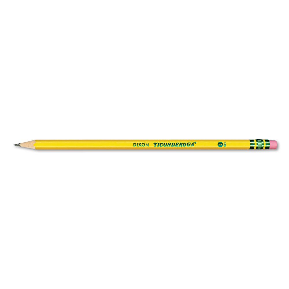 Ticonderoga - Woodcase Pencil, HB #2, Yellow Barrel - 96/Pack