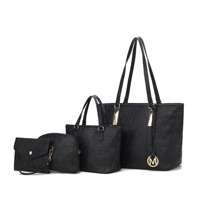 MKF Collection Arya Signature Vegan Leather Tote Bag for Women Versatile Handbag Purse by Mia K