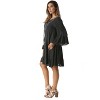 Riviera Sun Womens 3/4 Sleeve Summer Dress - Beach Cover Up Tunic Dress with Embroidery - 2 of 3