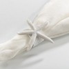 Saro Lifestyle Neptune Collection Starfish Napkin Ring (Set of 4) - 2 of 4