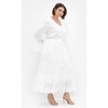 Women's Plus Size Tisha Lace Maxi Dress - ivory | CITY CHIC - 4 of 4