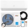 Costway 12000 BTU 230 V Mini Split Air Conditioner & Heater with 1 Ton Heat Pump Installation Kit - 2 of 4