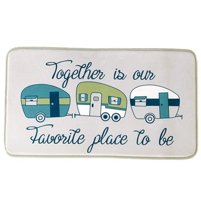 The Lakeside Collection Our Favorite Place is Together Bath Collection - Bath Rug