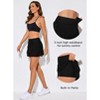 FIONECA Women's Waistband Layered Swimdress Ruffle Swim Skirt Swimsuit Bottom - 4 of 4