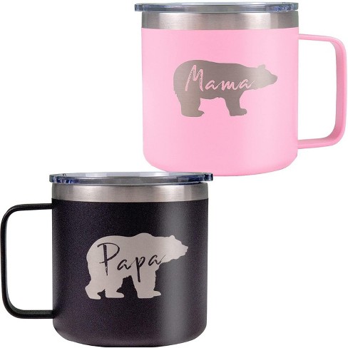 DoraDreamDeko Mama Bear Tumbler Christmas Gifts, Pink - image 1 of 4